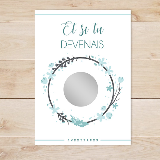 Carte originale demande - parrain – Seven Paper