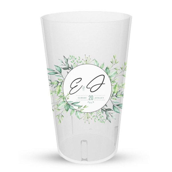 Ecocup pour mariage  Web, enseignes, imprimerie