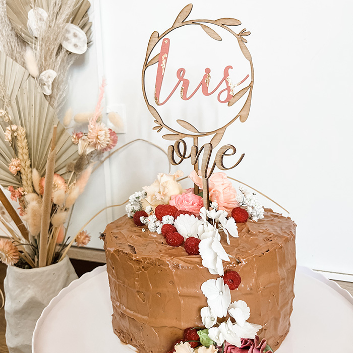 Cake Topper Couronne